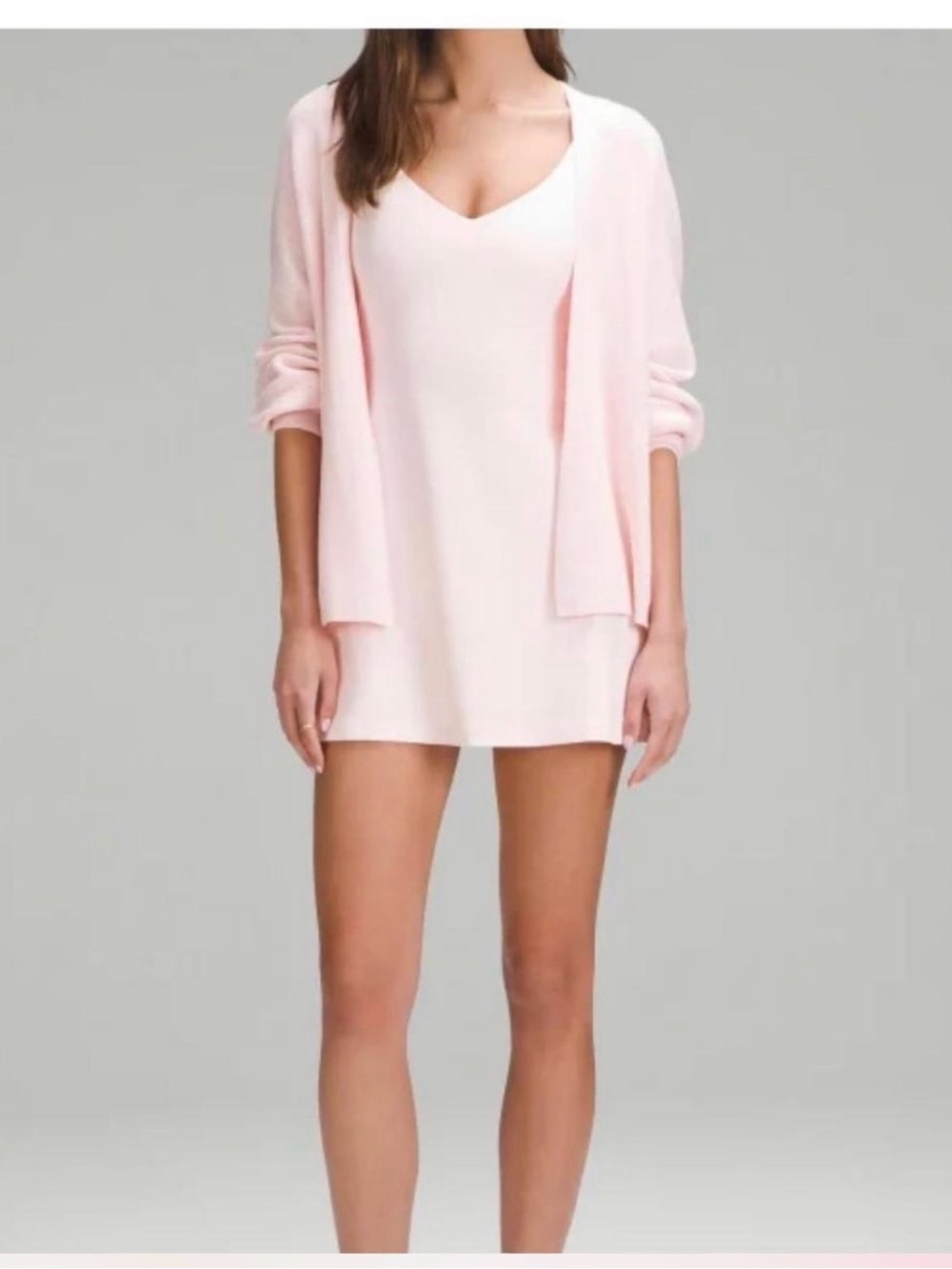 lululemon athletics strawberry milkshake align dress